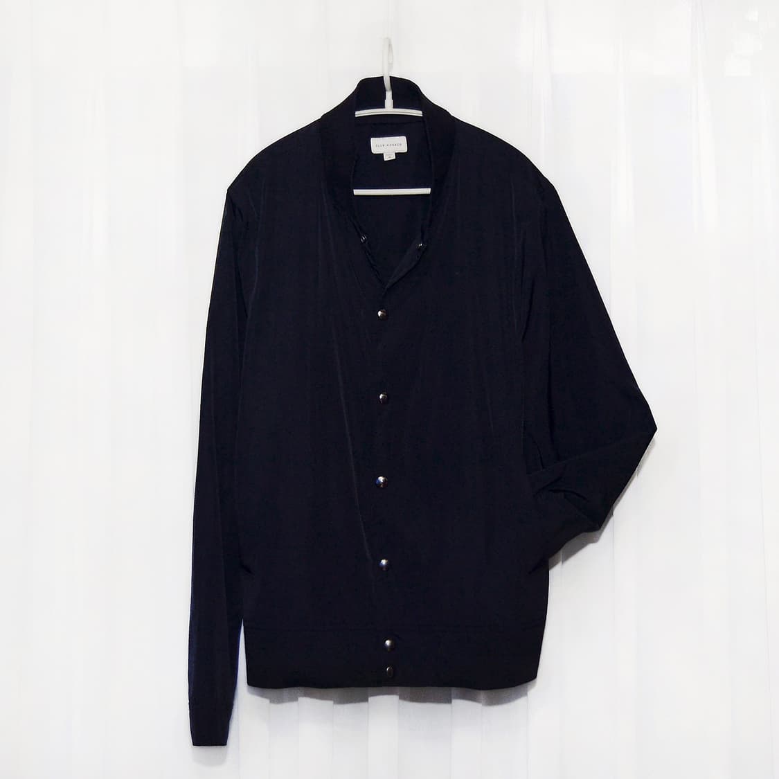 클럽 모나코 블랙 라이트쉘 버튼 블루종 자켓 (M / 100) 상품이미지1