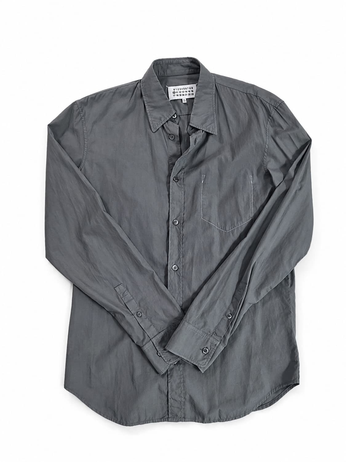 Maison Margiela stitch poplin shirt grey 상품이미지1