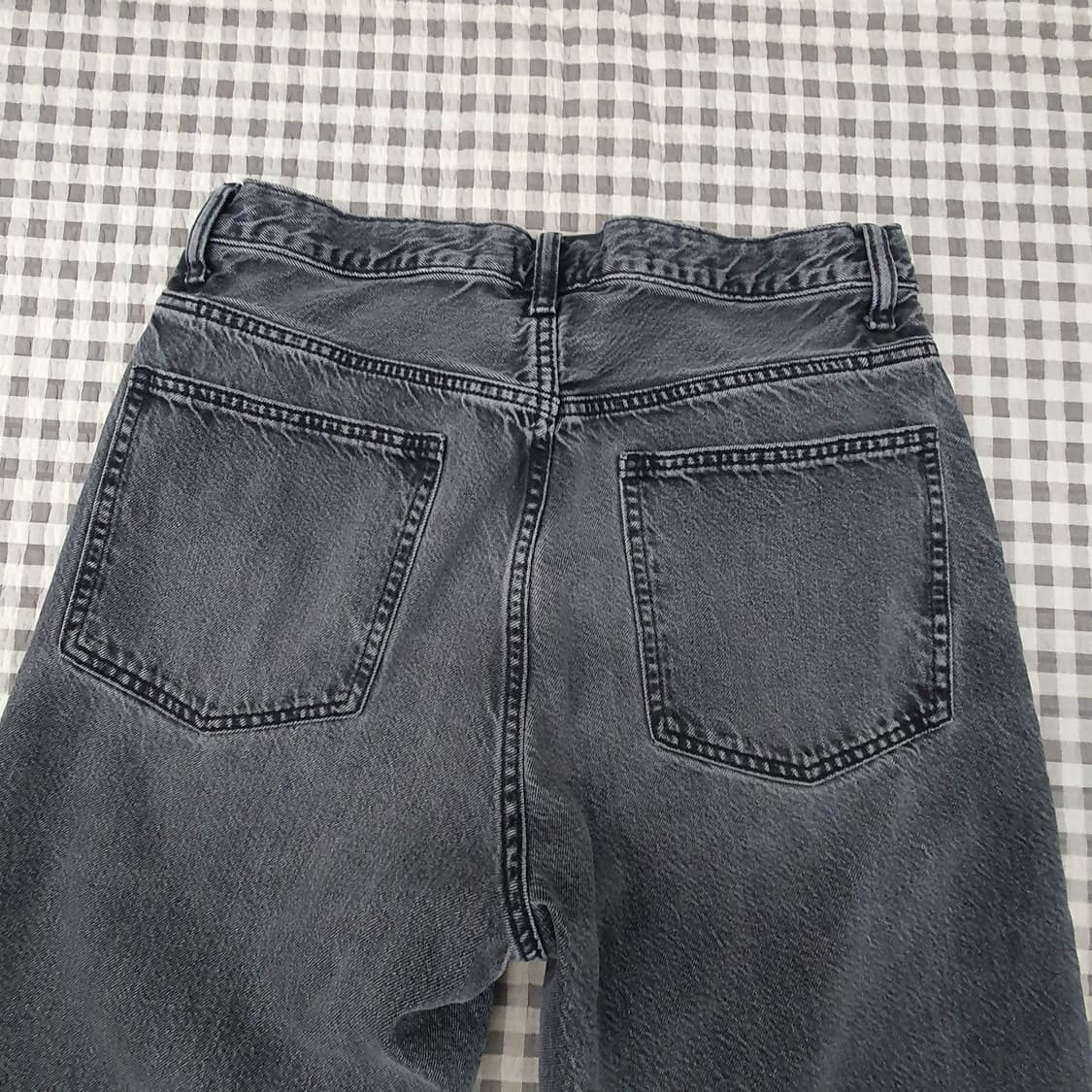 유니클로 와이드 데님 청바지 남자31 상품이미지5