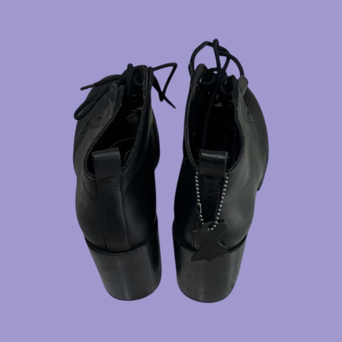 칩먼데이 가죽 통굽 슈즈 상품이미지2