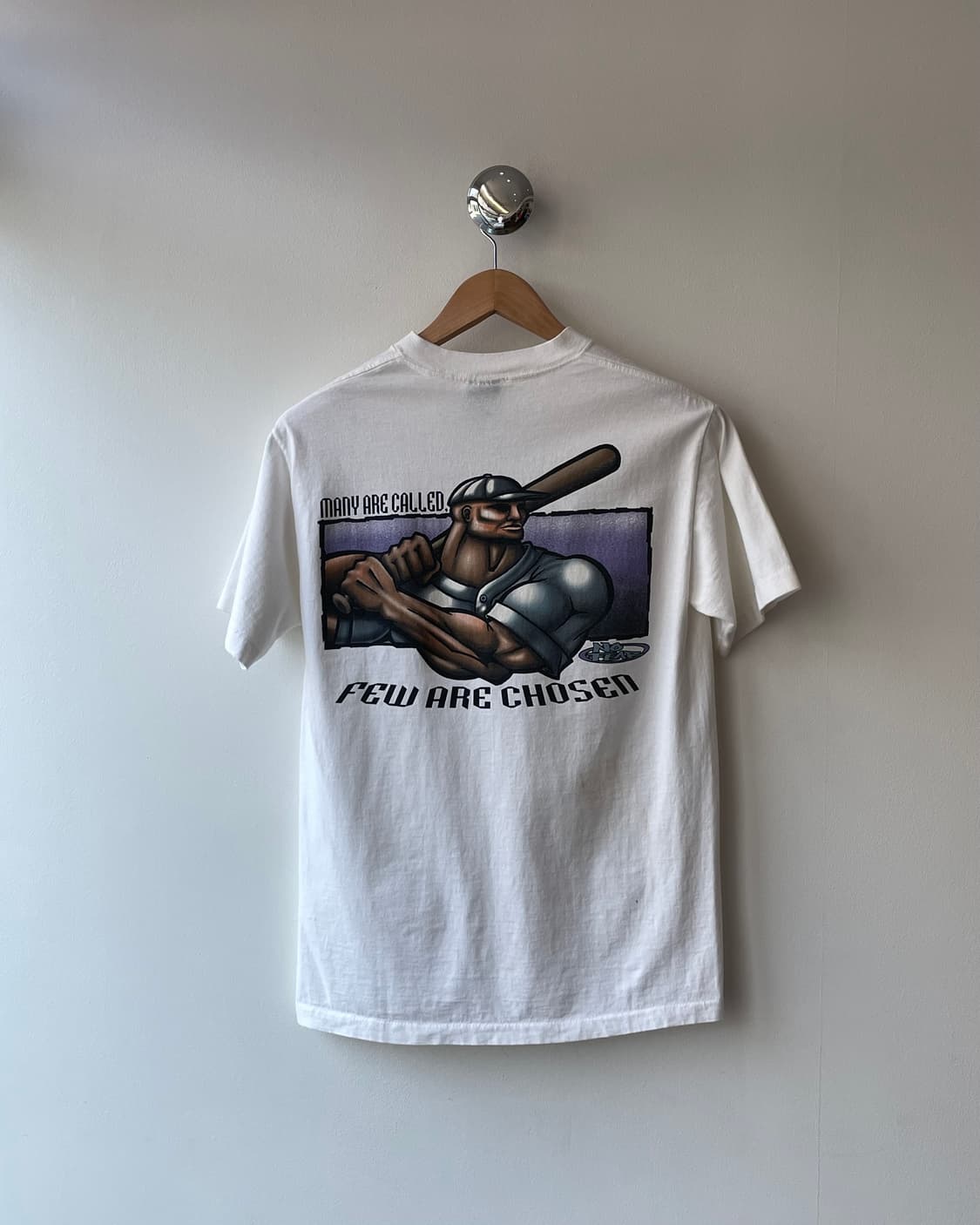 90s USA No Fear “Few are chosen” T-shirt 상품이미지3