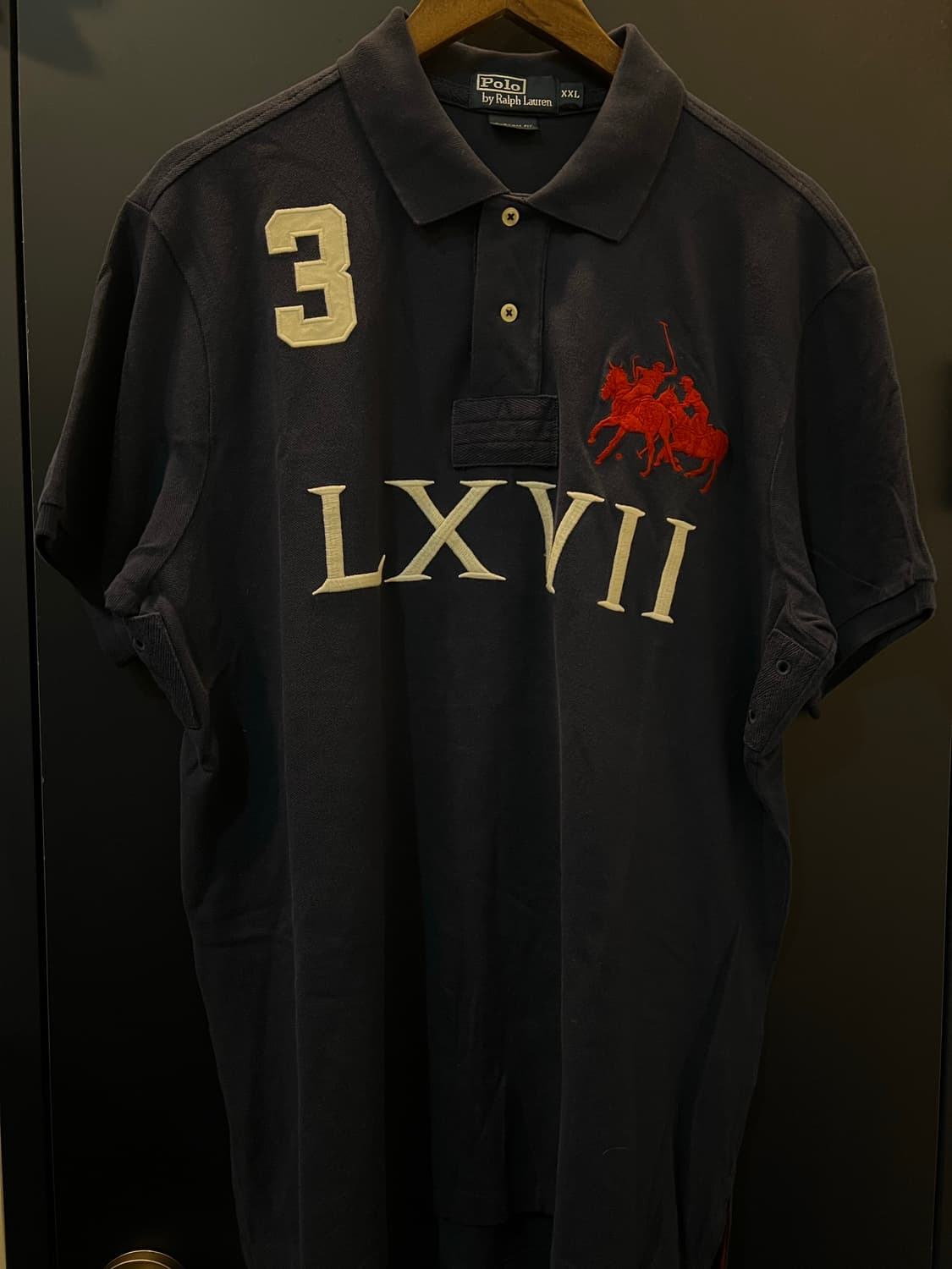 폴로 랄프로렌 LXVII 빅포니 반팔 카라티 상품이미지1