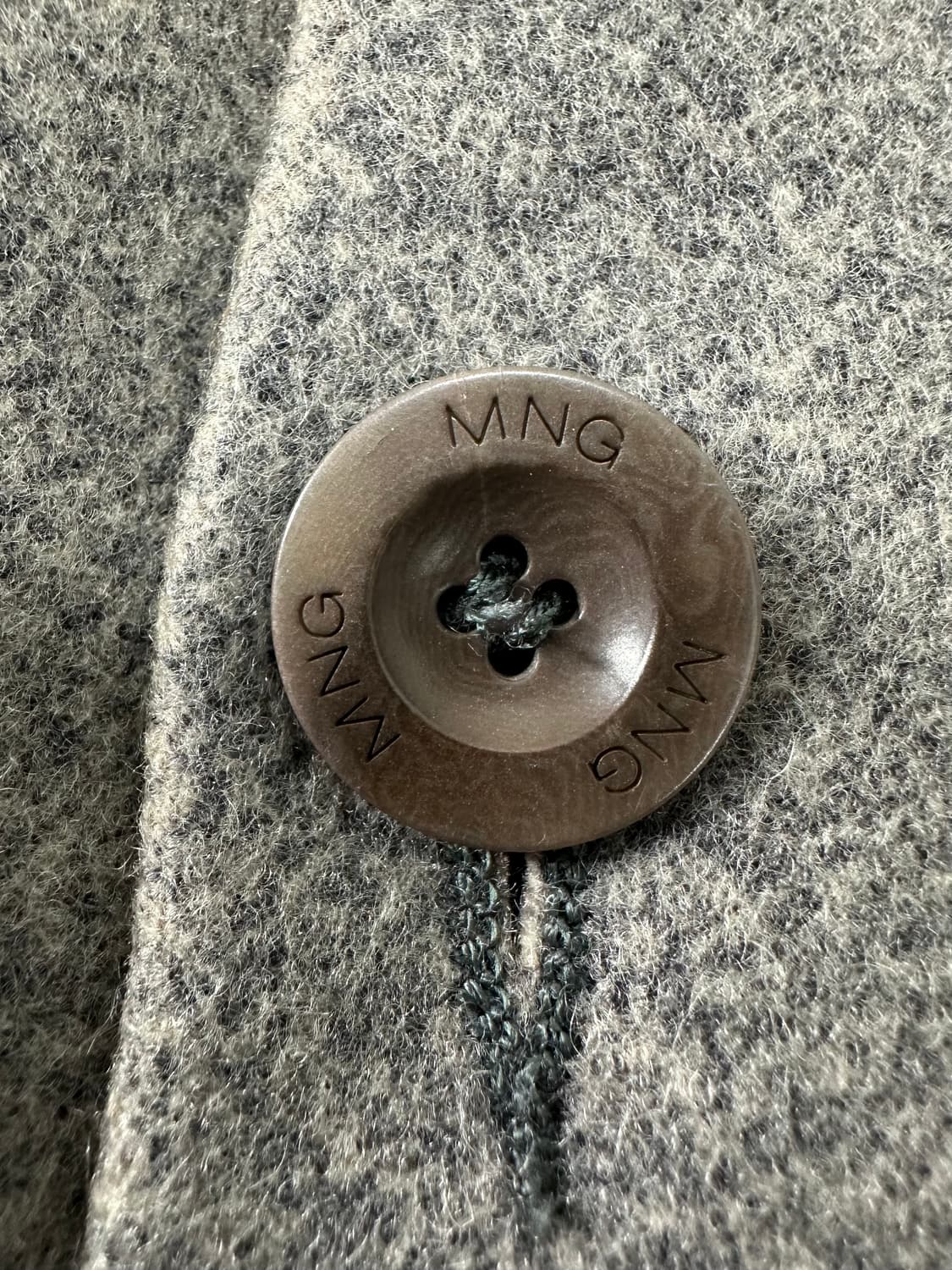 MNG 하이넥 울 코트 상품이미지7