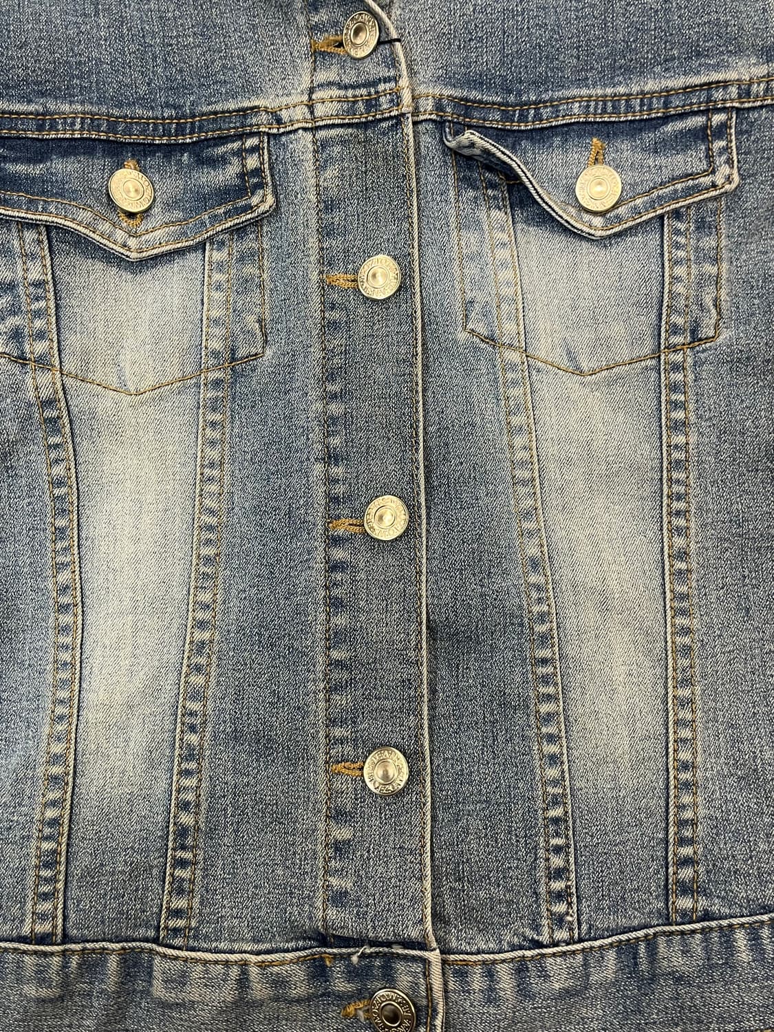 Moziow jeans 빈티지 데님 자켓 M #csz1666 상품이미지4