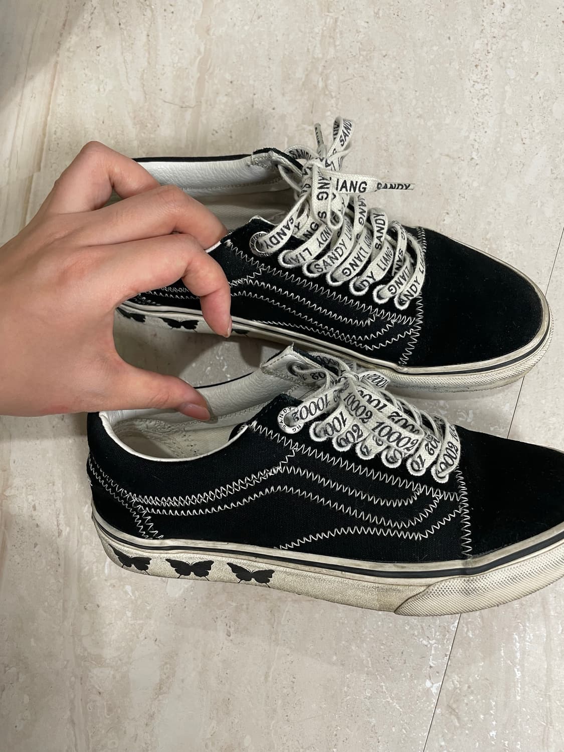 반스 X 샌디리앙 콜라보 올드스쿨 230 상품이미지3