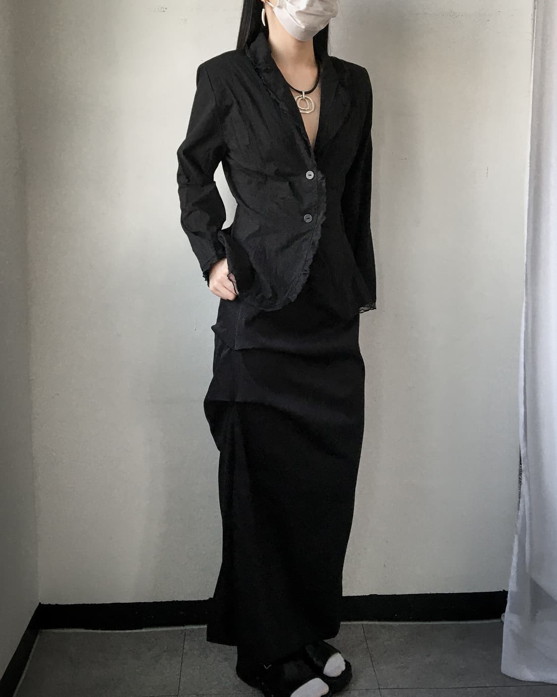 Lace trimming jacket 상품이미지6