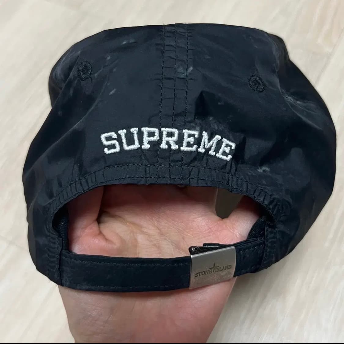 슈프림 x 스톤아일랜드 페인티드 볼캡 상품이미지5