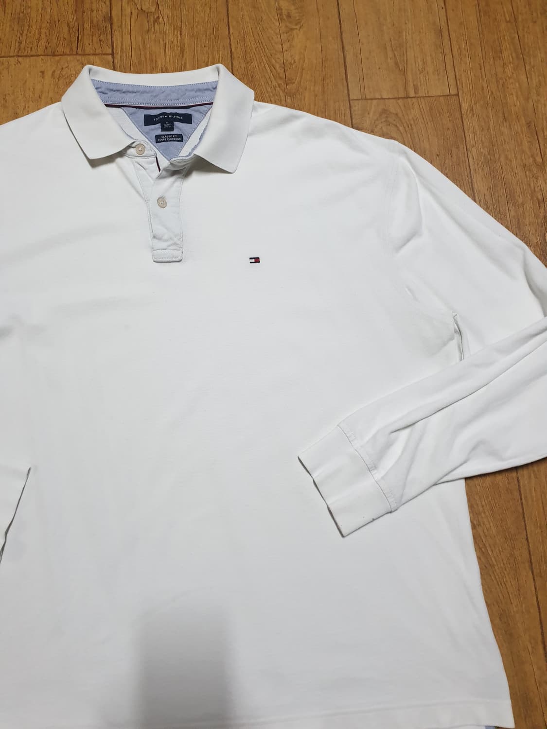 1139 타미힐피거 긴팔 카라티 성인 120 입니다 상품이미지3