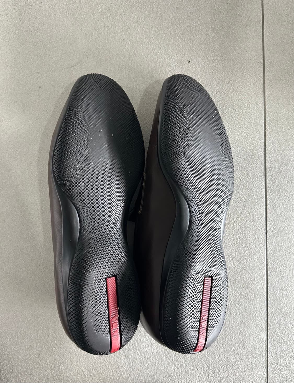 [9.5] 프라다 스포츠 브라운 레더 로퍼 상품이미지3