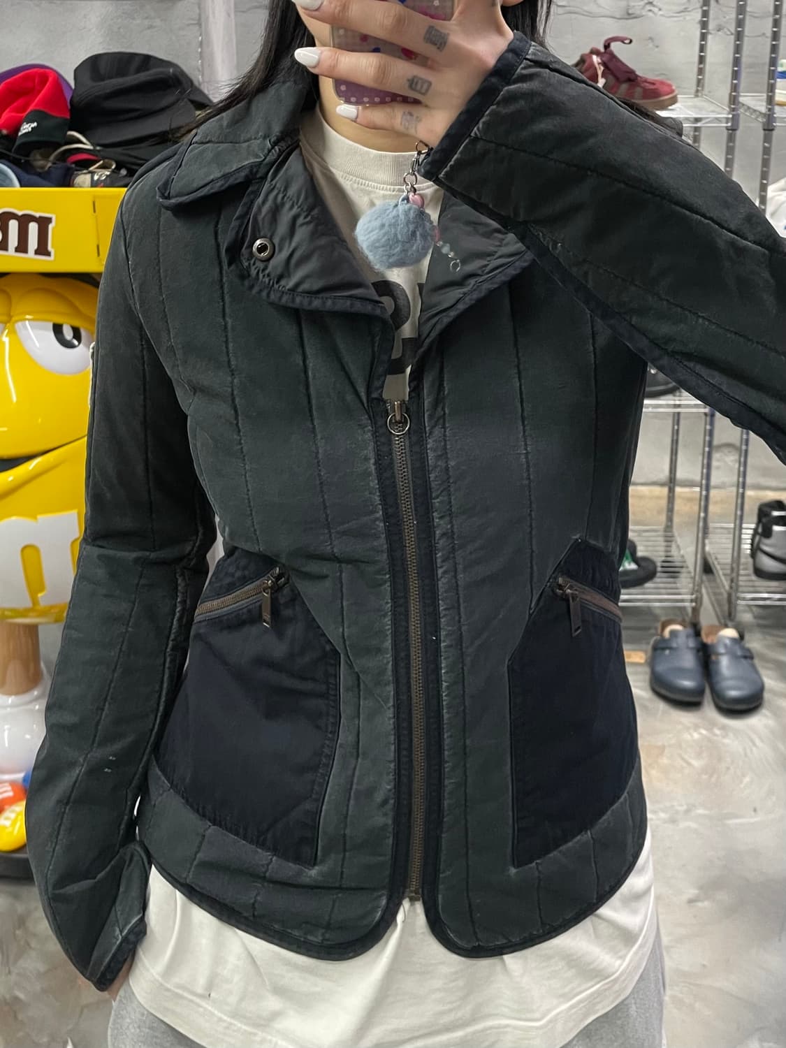 재팬 디젤 버티컬 퀼티드 자켓 상품이미지7