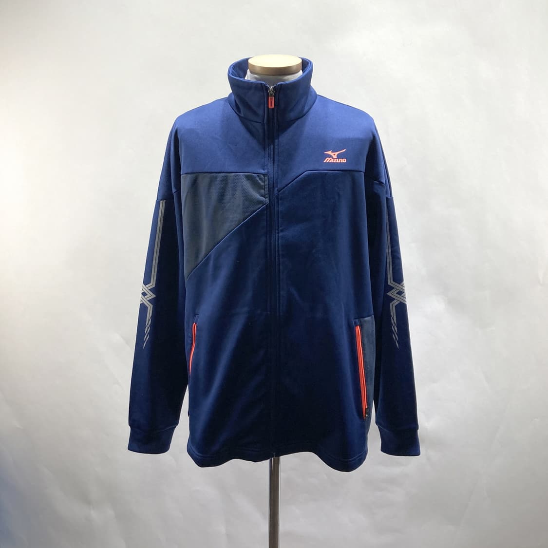 미즈노 남성스포츠기모집업자켓 네이비 105 상품이미지1