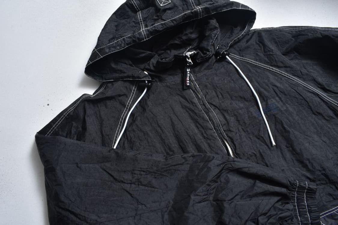 SCHOTT 쇼트 바람막이 후드 집업 자켓 N0972 상품이미지6