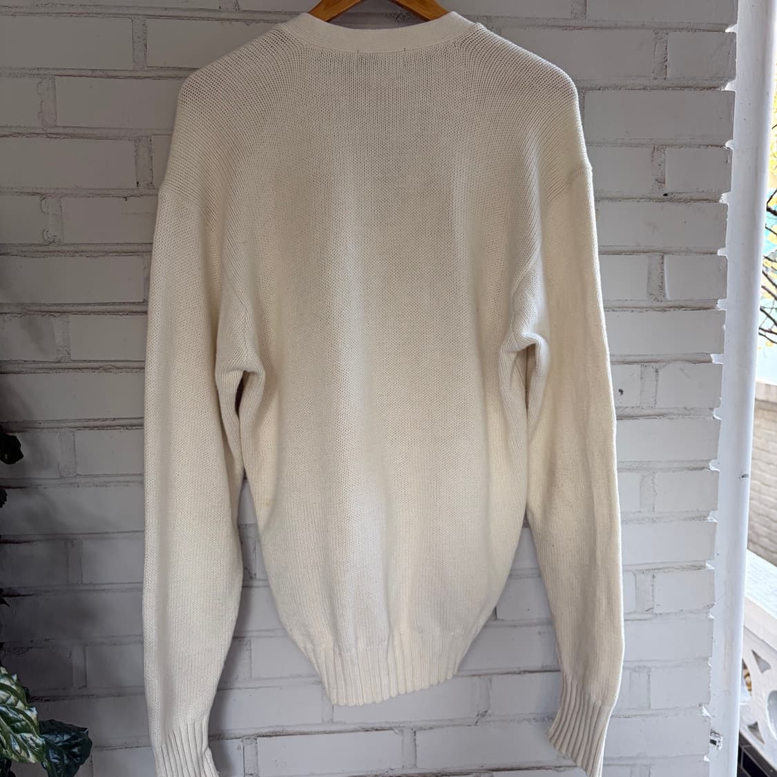 폴로 랄프로렌 아이보리 코튼 가디건 상품이미지7