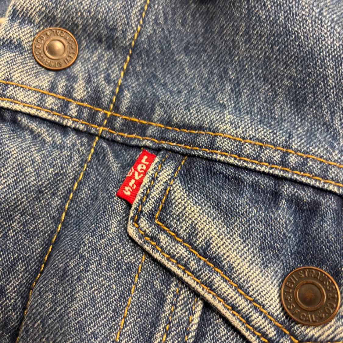 [M] 리바이스 쉐르파 데님 트러커 자켓 B791 상품이미지4