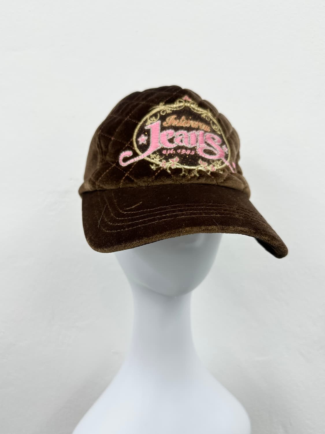 INTERBCREW Velvet vintage brown cap  상품이미지2