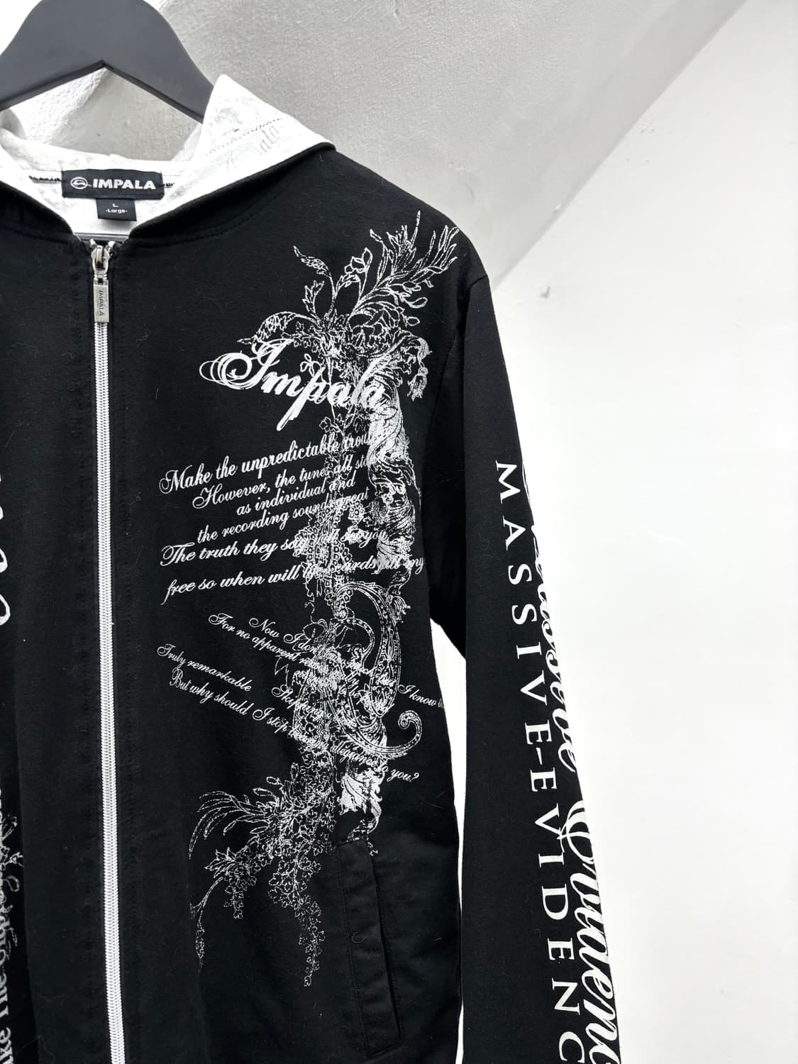 Impala punk lettering hood jacket   상품이미지3