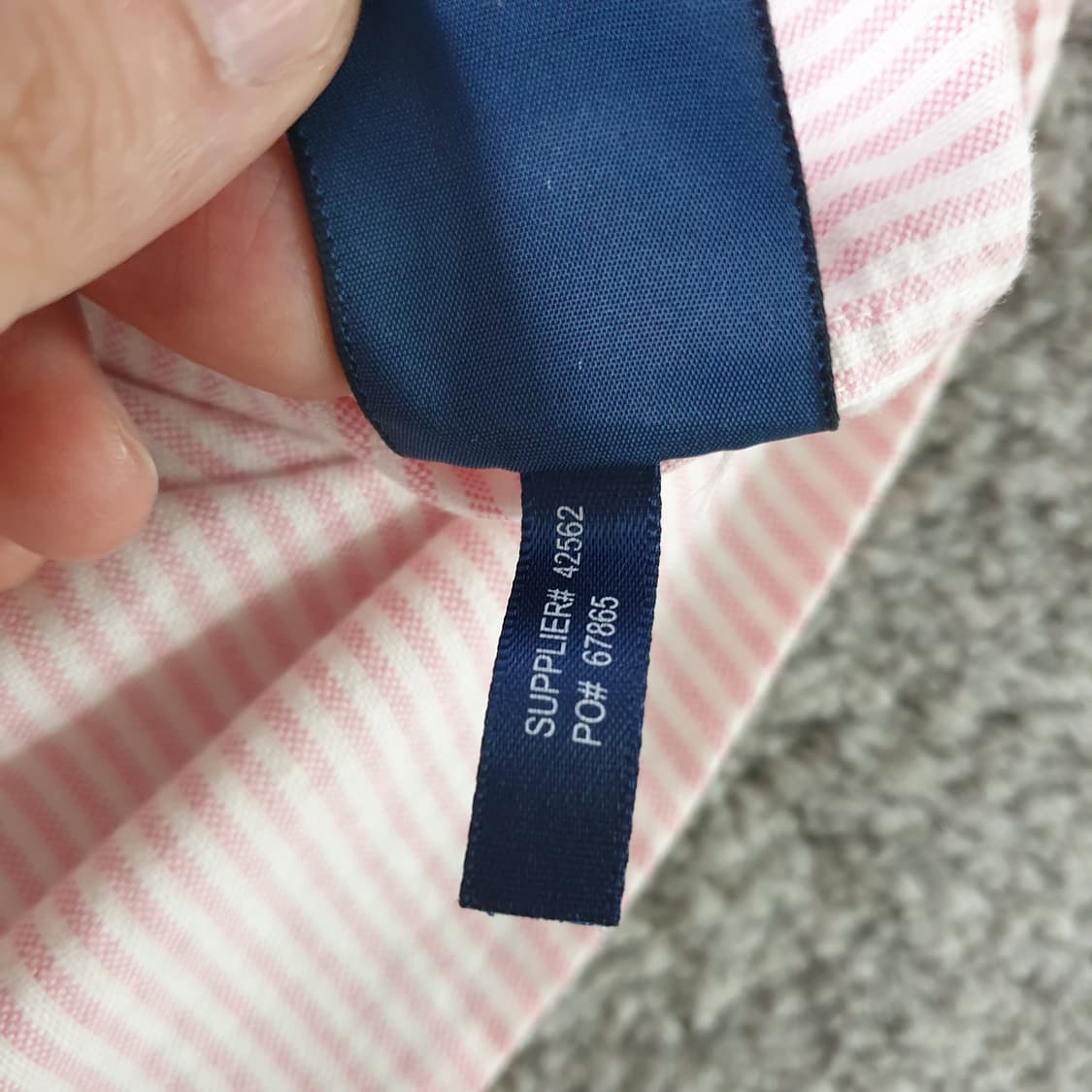 [무료배송] RALPH LAUREN 옥스포드 스트라이프 셔츠 상품이미지8
