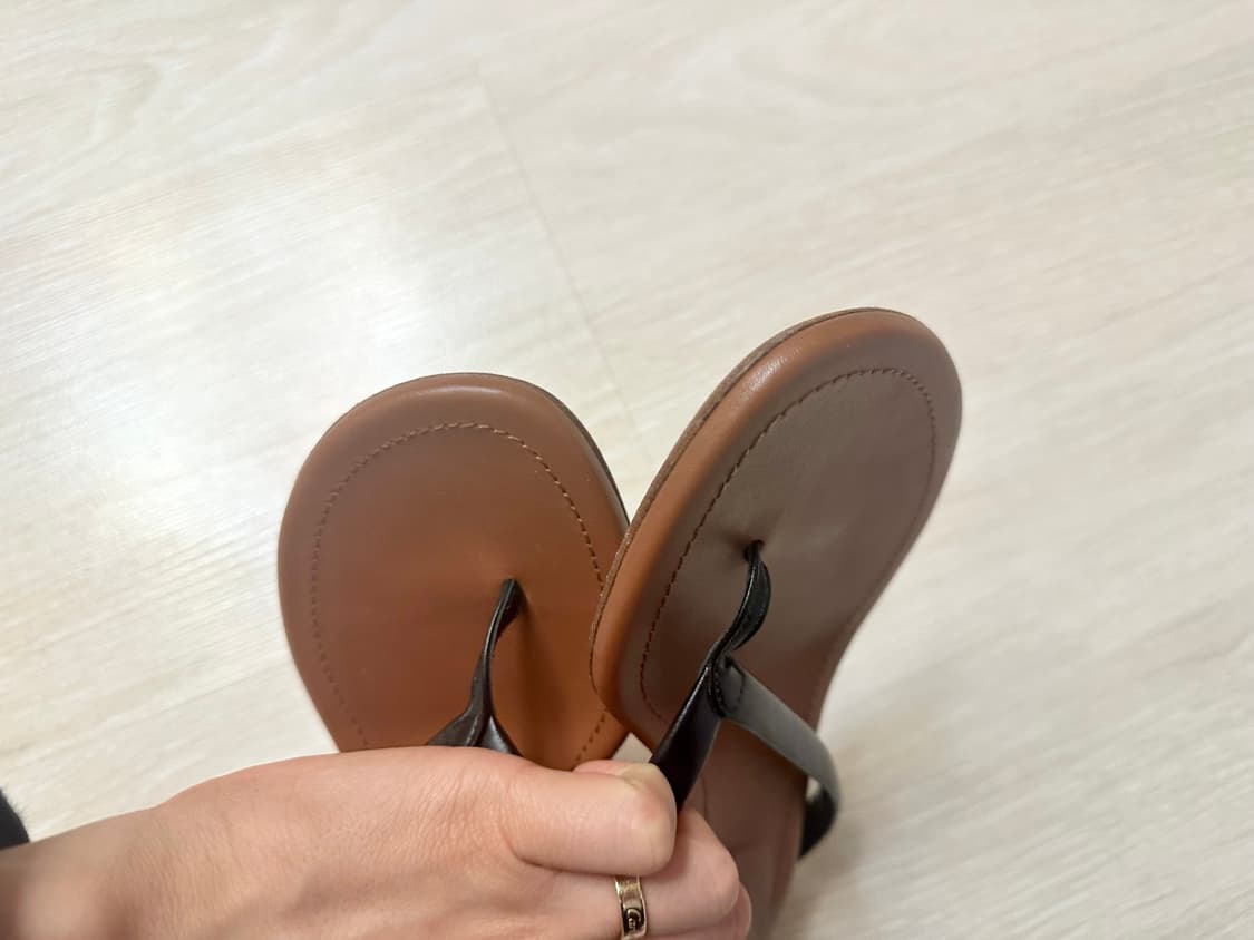 얼바닉 Leather Flip-flops Heel 240 상품이미지4