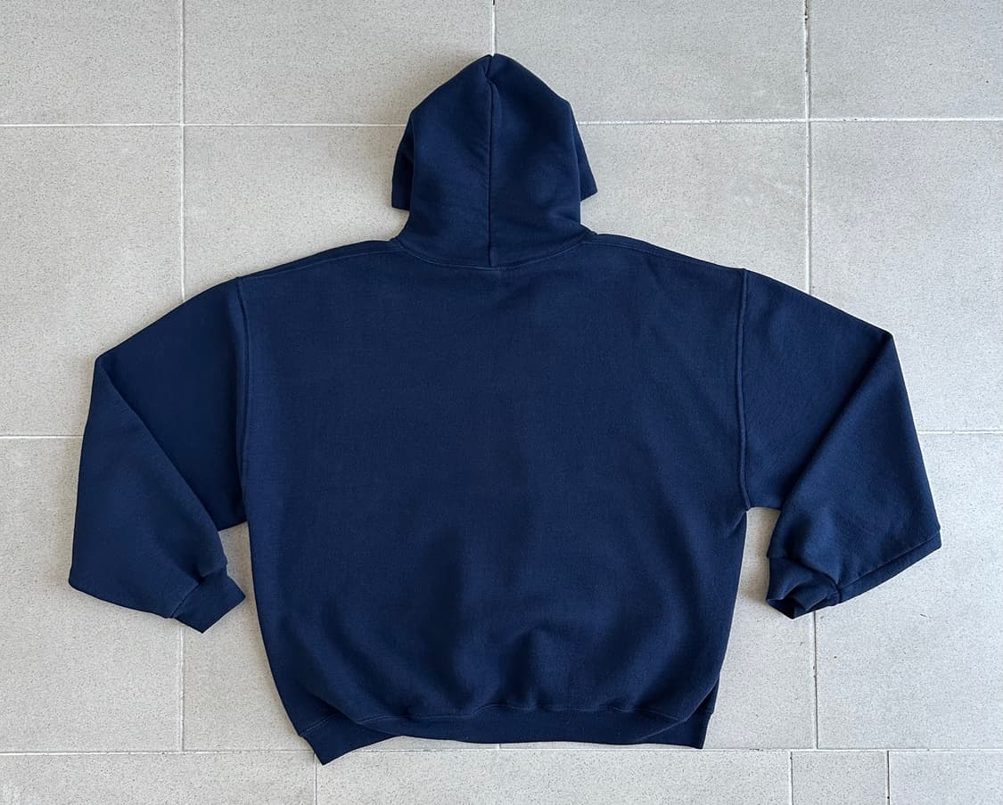 00s 빈티지 러셀 후드 네이비 XL 상품이미지2