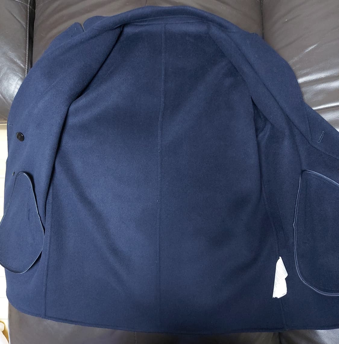 Sandro 여성 더블 울 코트 (S)오버핏 상품이미지5