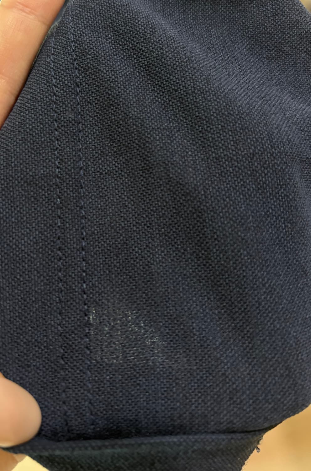 산산기어 스티치 롱슬리브 네이비 2사이즈 상품이미지3