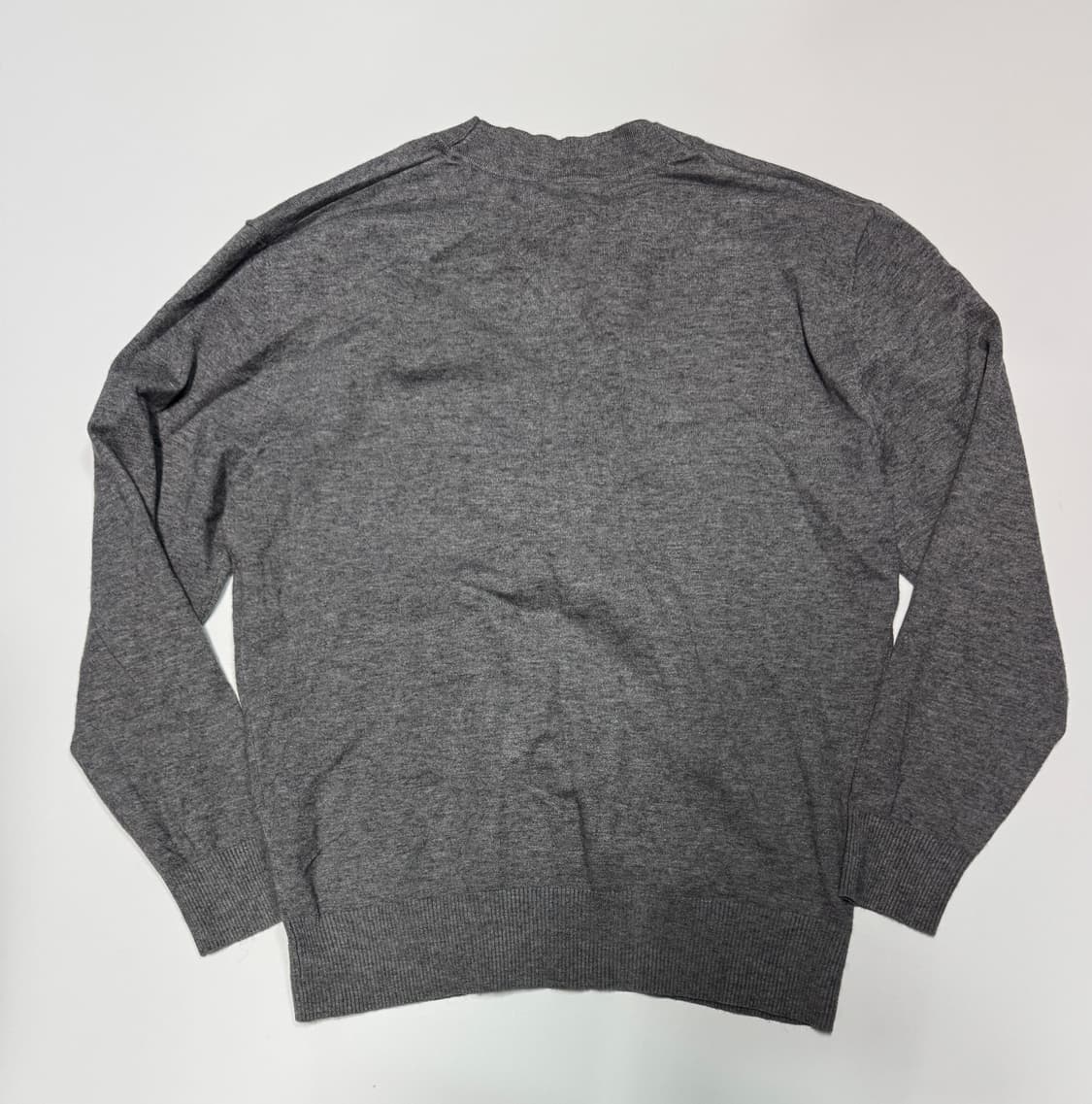 지오송지오 23년도 최신 미니멀 가디건 L 그레이 상품이미지2