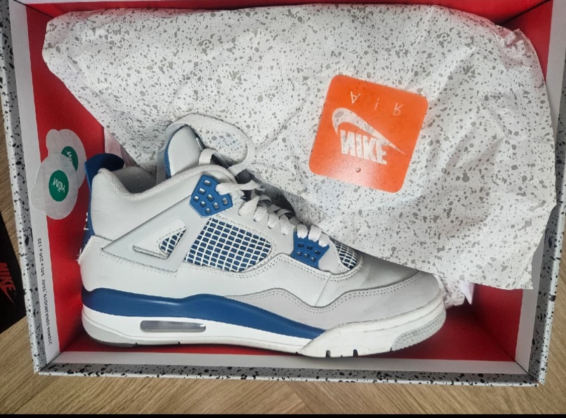 나이키 조던4 레트로 인더스트리얼 블루 280 상품이미지1