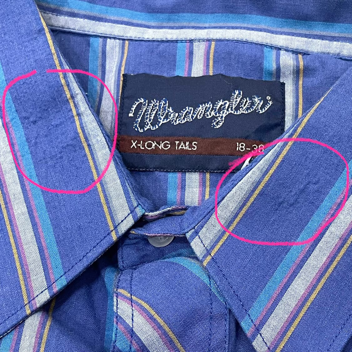 Wrangler 랭글러 스트라이프 웨스턴 셔츠 상품이미지4