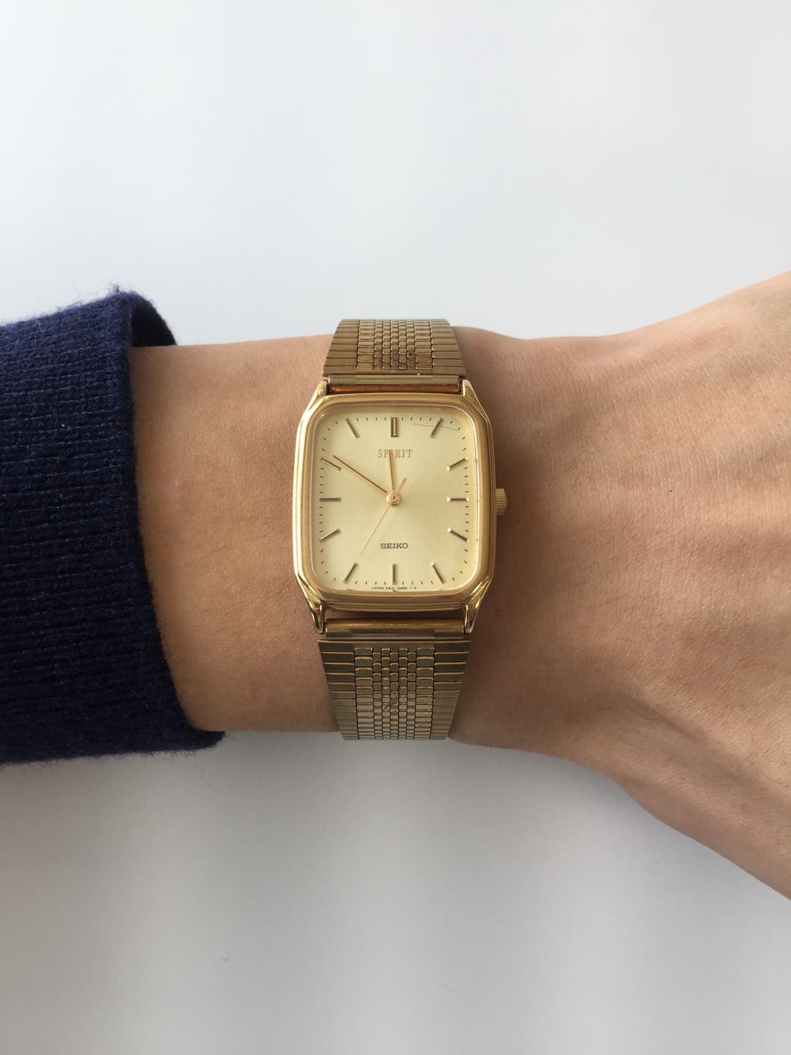 90s seiko spirit square gold 상품이미지3
