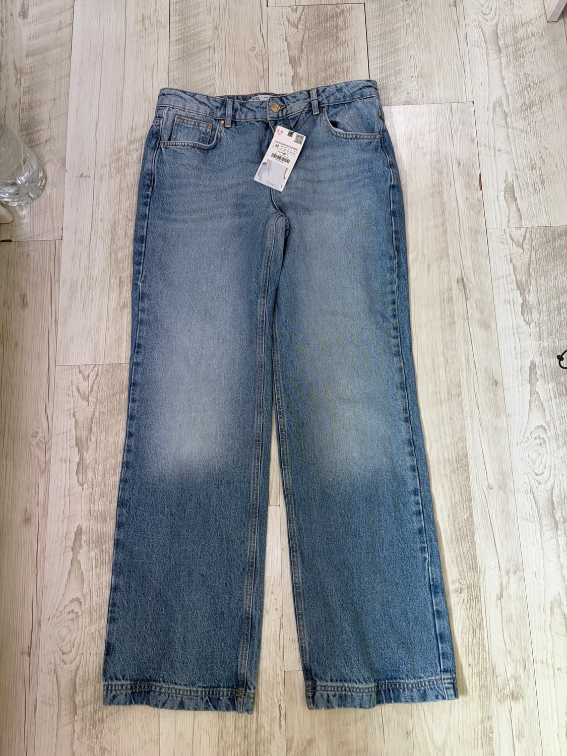 [32] ZARA 부츠컷 데님 새상품 상품이미지4