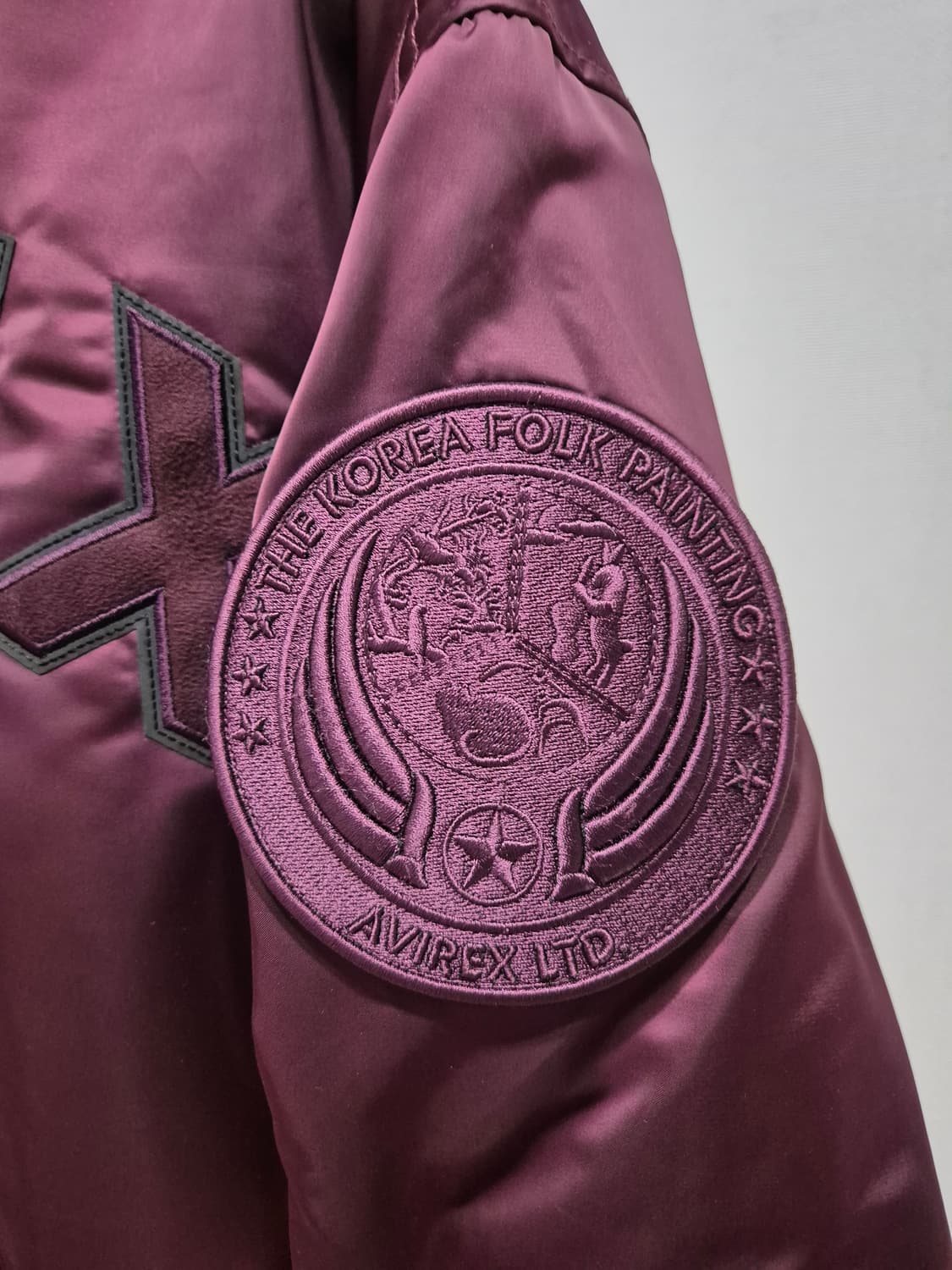 아비렉스x커스텀 멜로우 봄버 자켓 상품이미지7