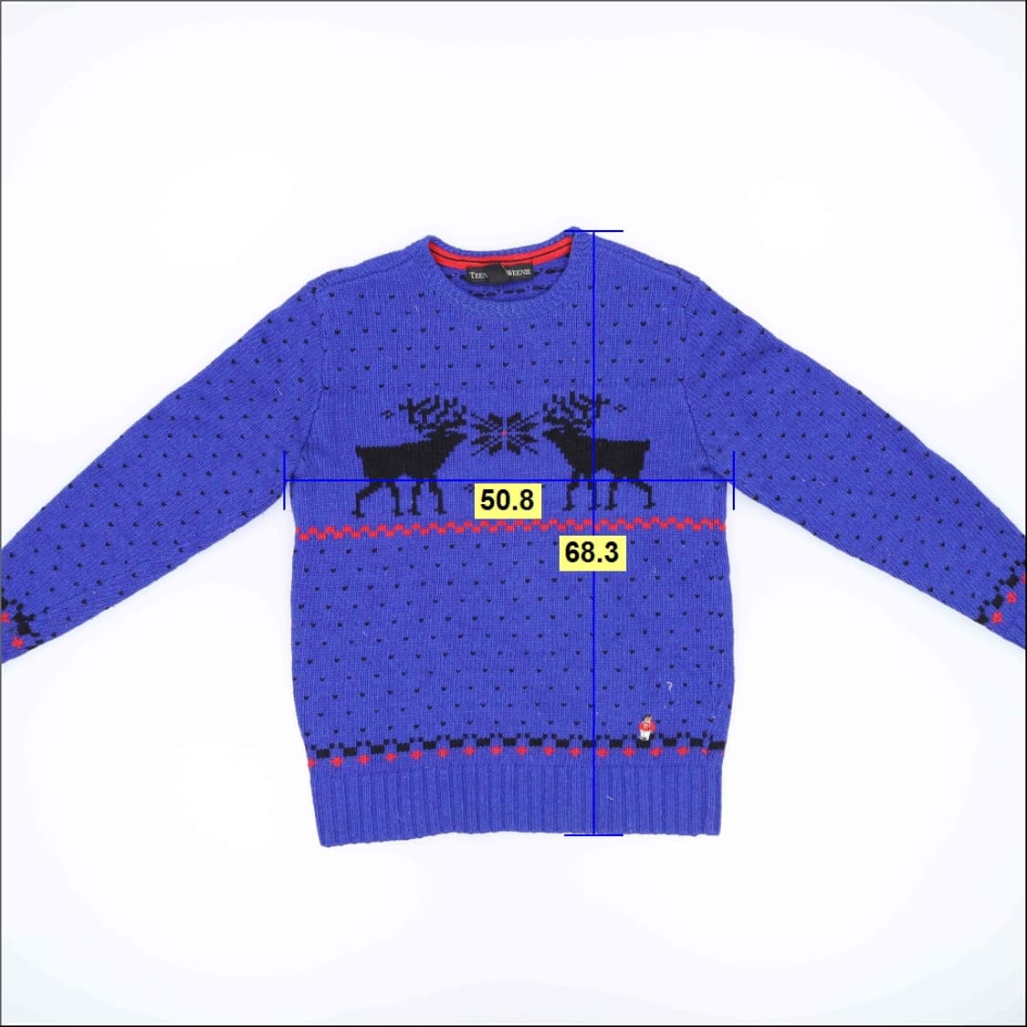 M 티니위니 사슴 노르딕 니트 0415H1 상품이미지5