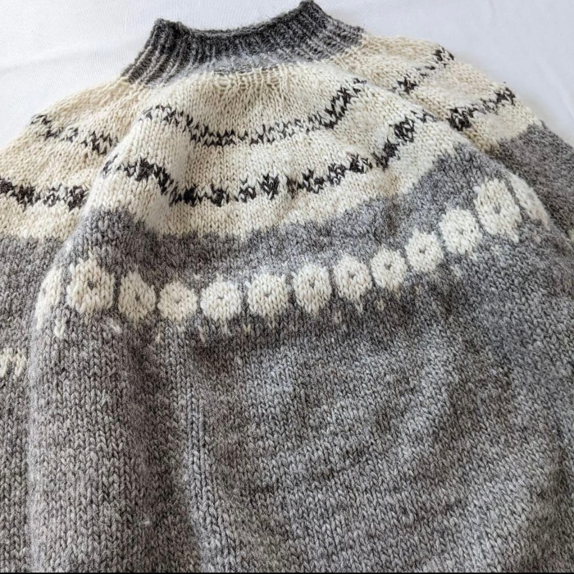 [XL]핸드메이드 노르딕 스웨터 상품이미지2