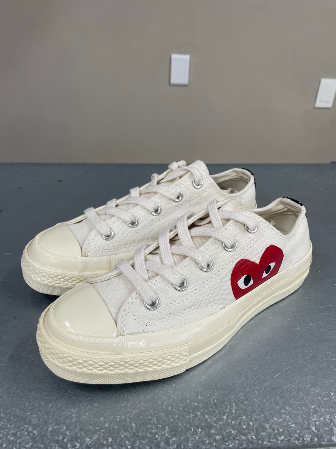 컨버스x꼼데가르송 척 70 225 상품이미지2