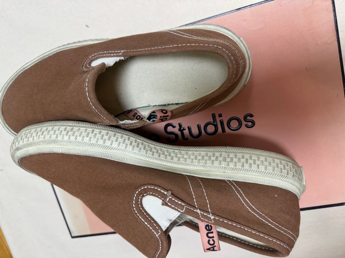 Acne Studios 브라운 슬립온 240 상품이미지2