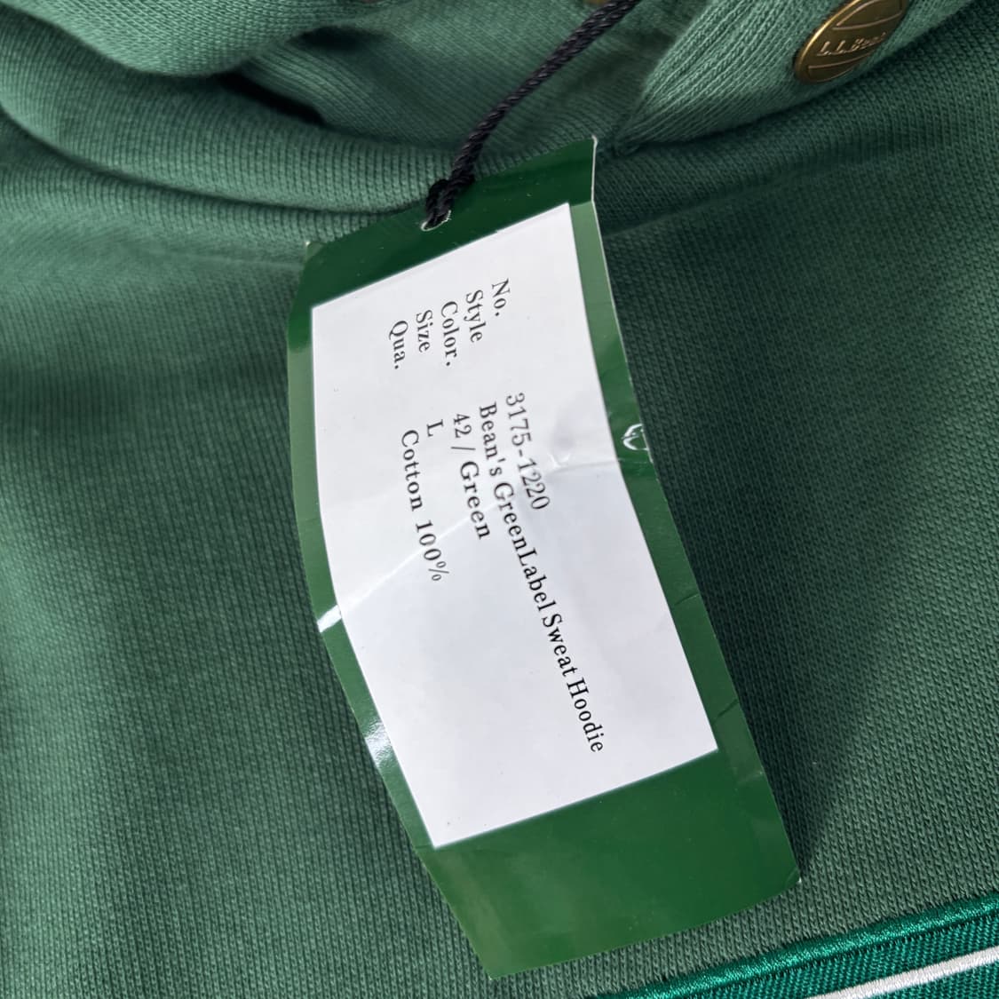 엘엘빈 X 빔즈 후드티 상품이미지6