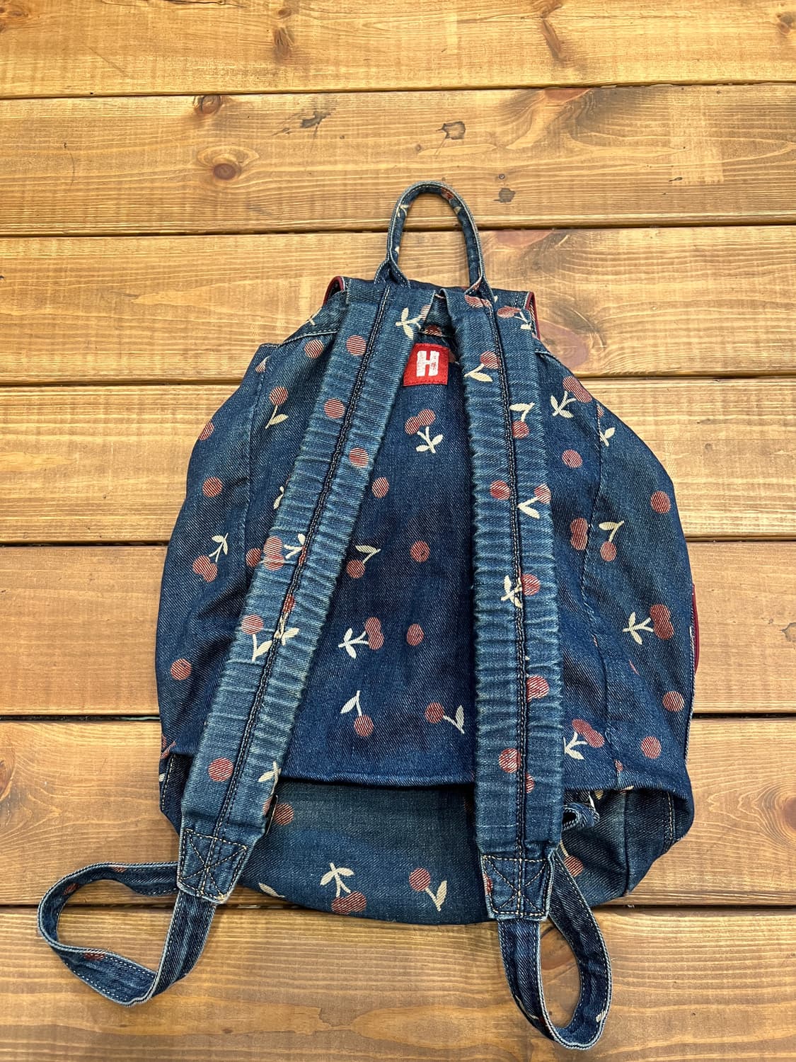 히스테릭글래머 데님 체리 백팩 상품이미지3