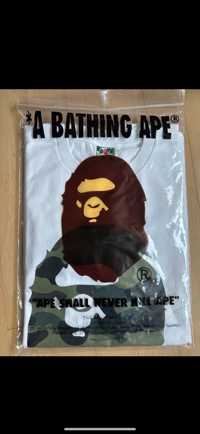 [XXL] 베이프 긴팔 빅헤드 상품이미지1