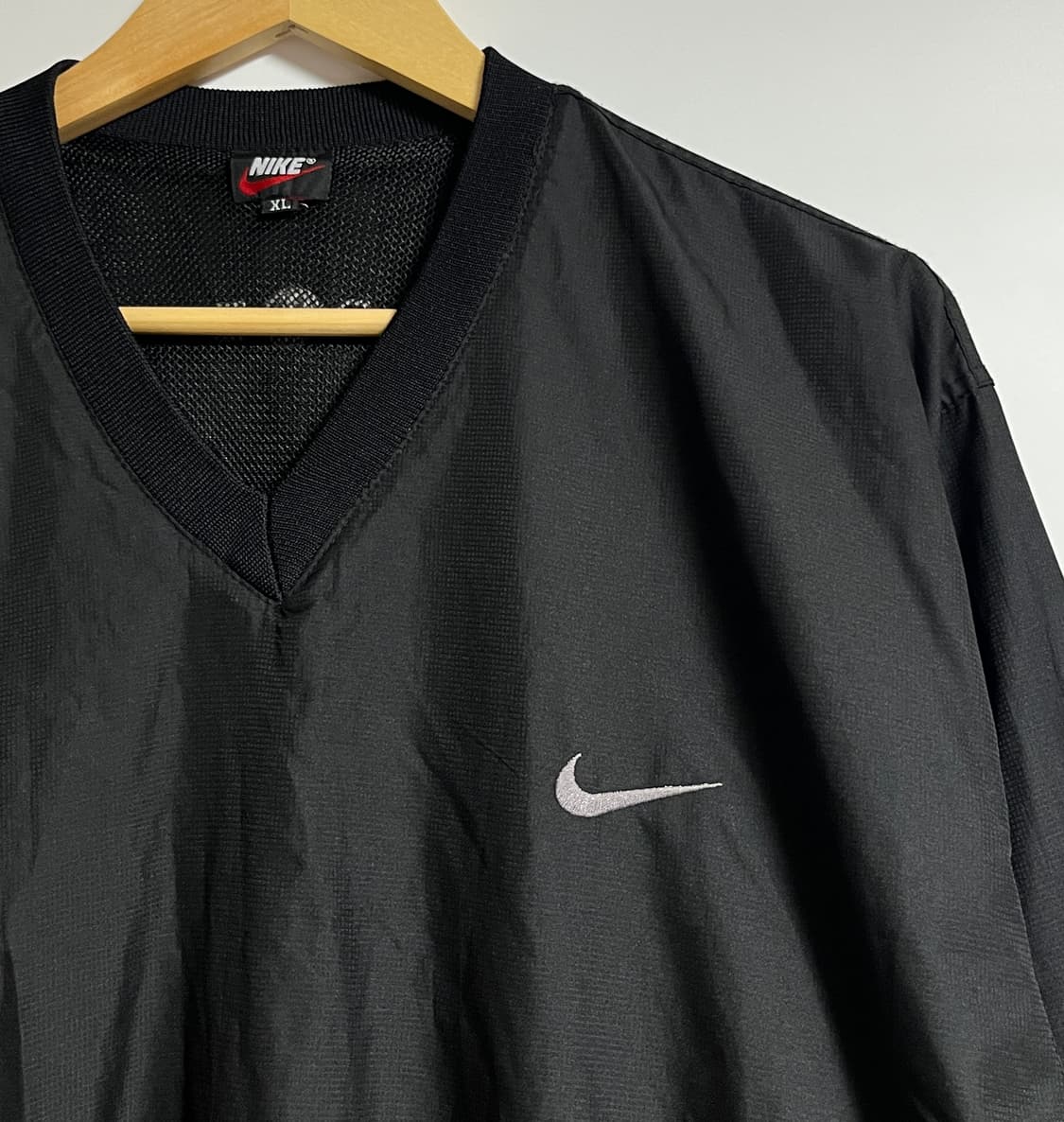 레어 공용 나이키 나일론 웜업 티셔츠 XL 상품이미지4