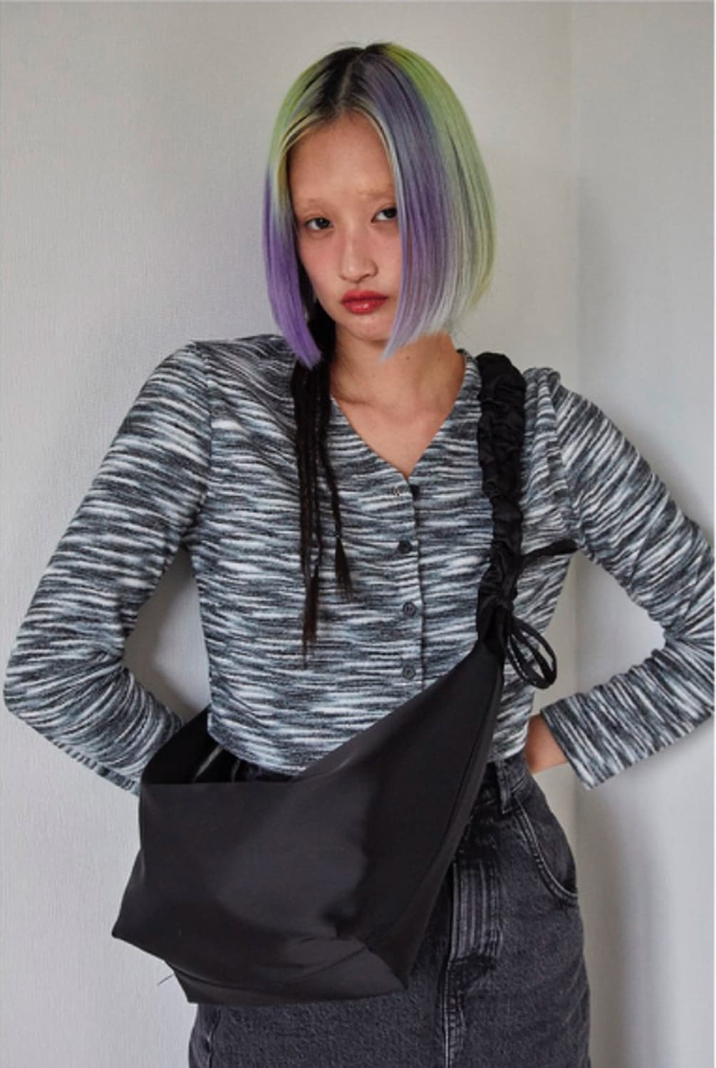 펀프롬펀 크루아상백 크로스 토트 숄더 슬링 백 상품이미지10