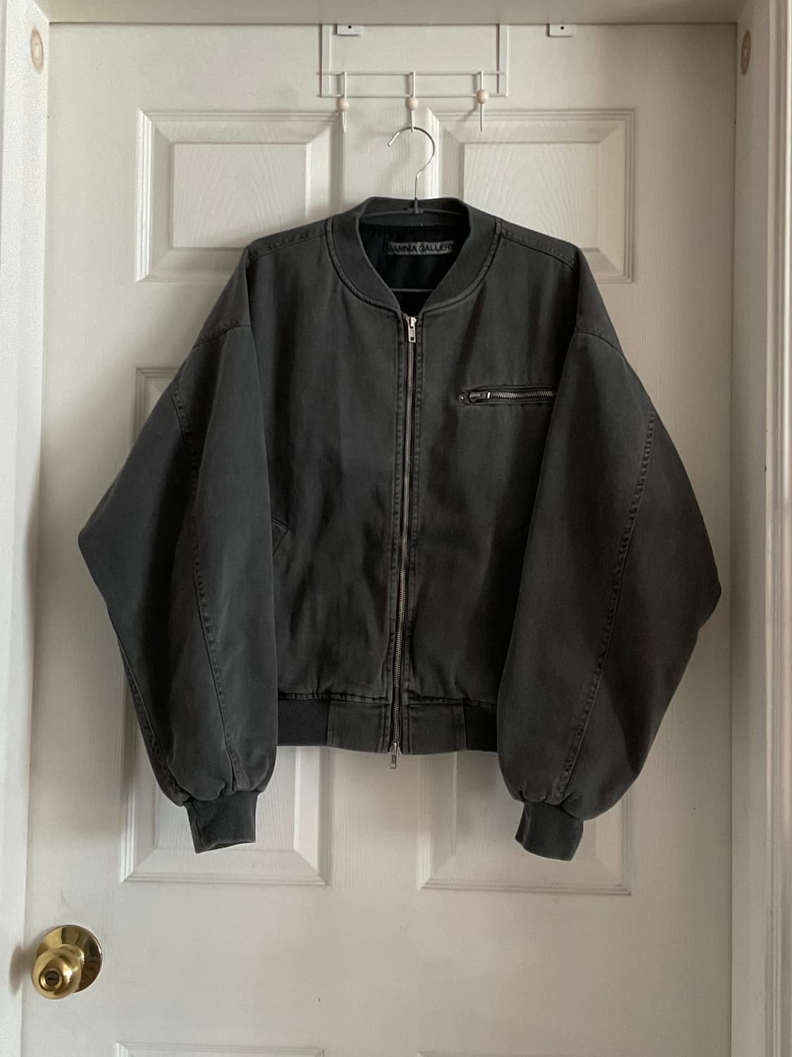 감마 갤러리 워시드 크롭 자켓 상품이미지1