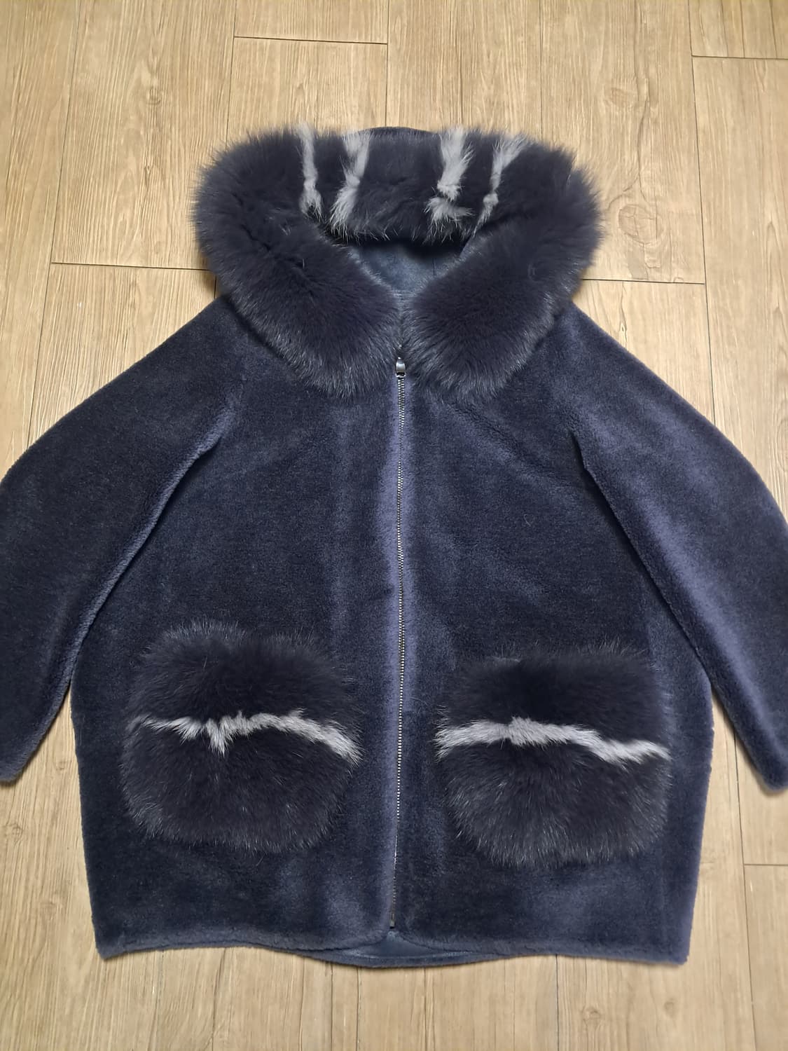 A&D 폭스퍼 양모 자켓 77 상품이미지3