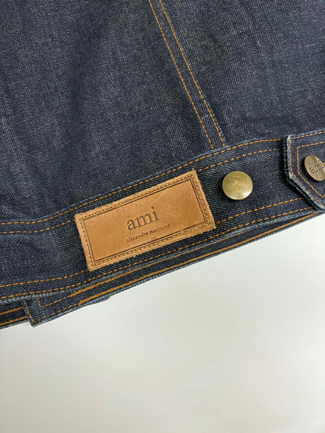 [S] 아미 알렉산드로 마티우시 데님 트러커 자켓 상품이미지9