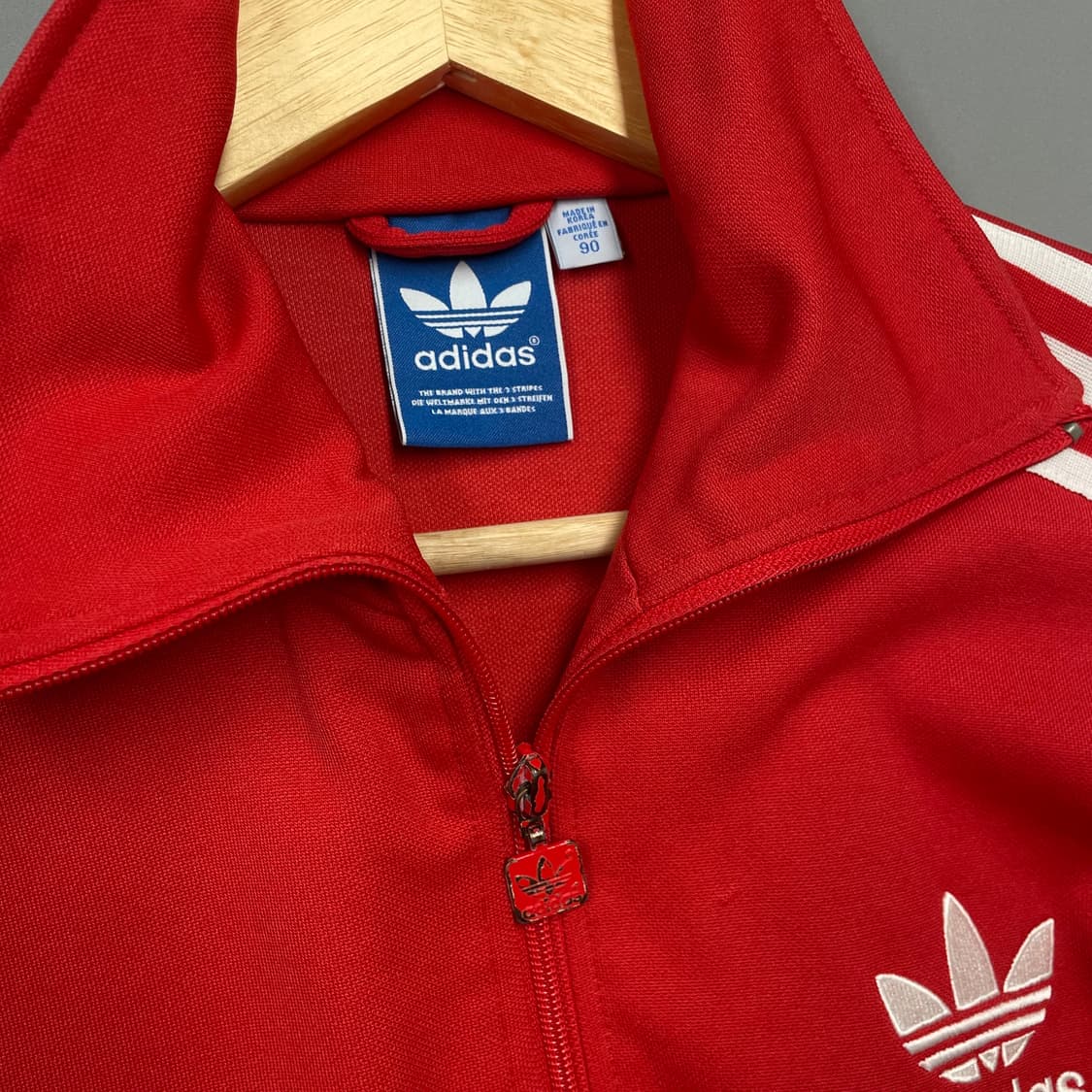 아디다스 유로파 트랙탑 져지 레드 90 [061104] 상품이미지7