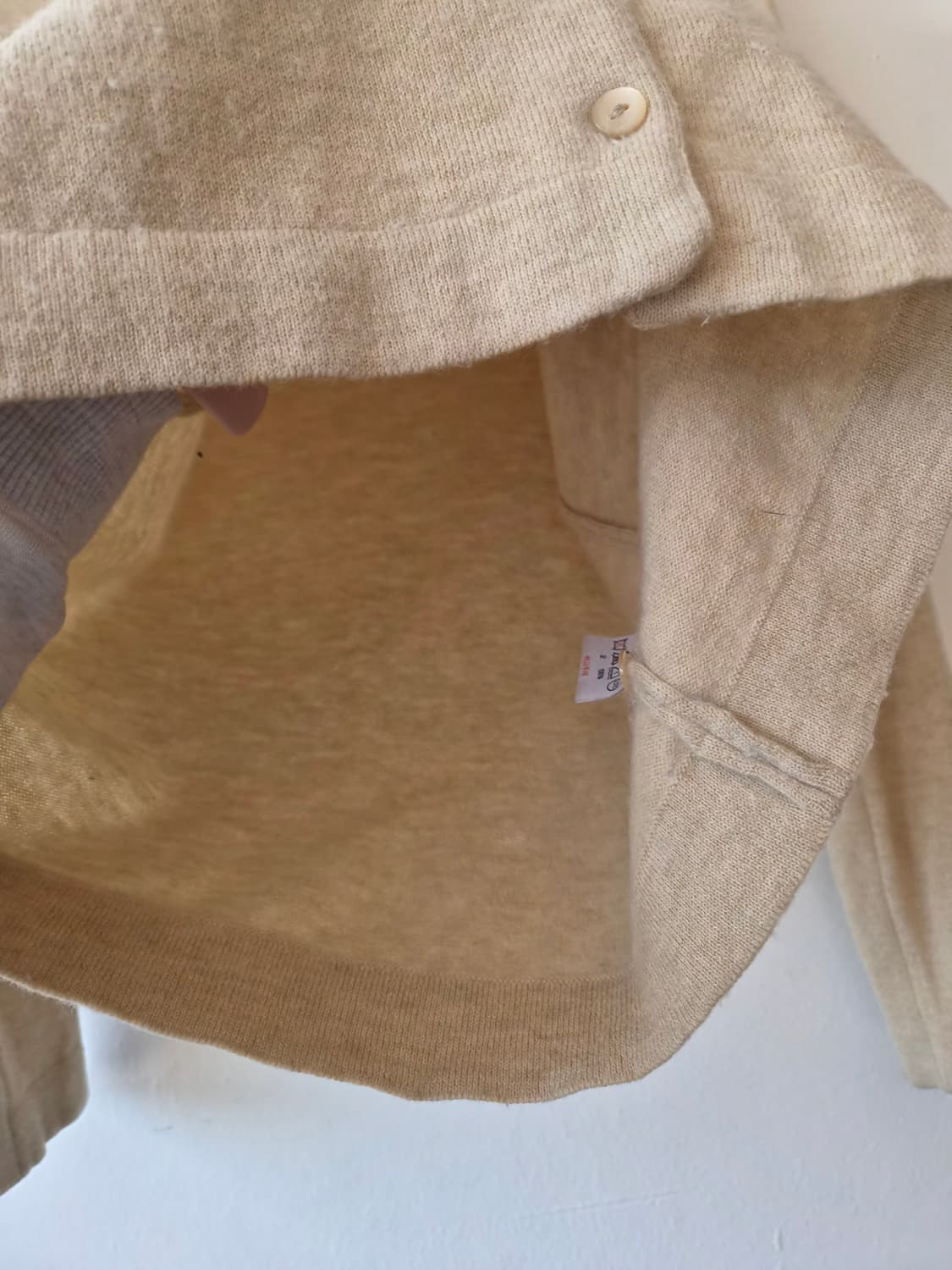 라코스테 여성 울100카라니트 M사이즈 상품이미지6