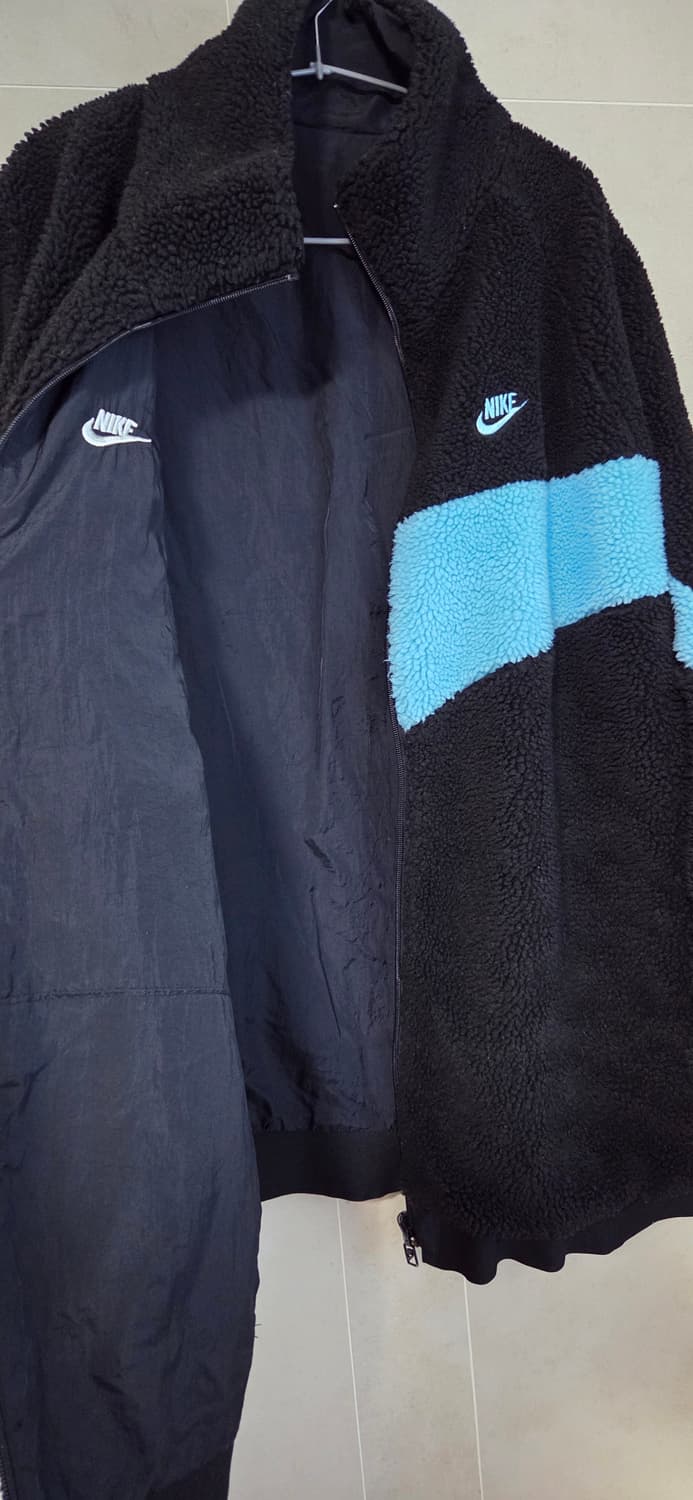나이키 빅스우시 양면 후리스 블루 XL 택포 상품이미지3