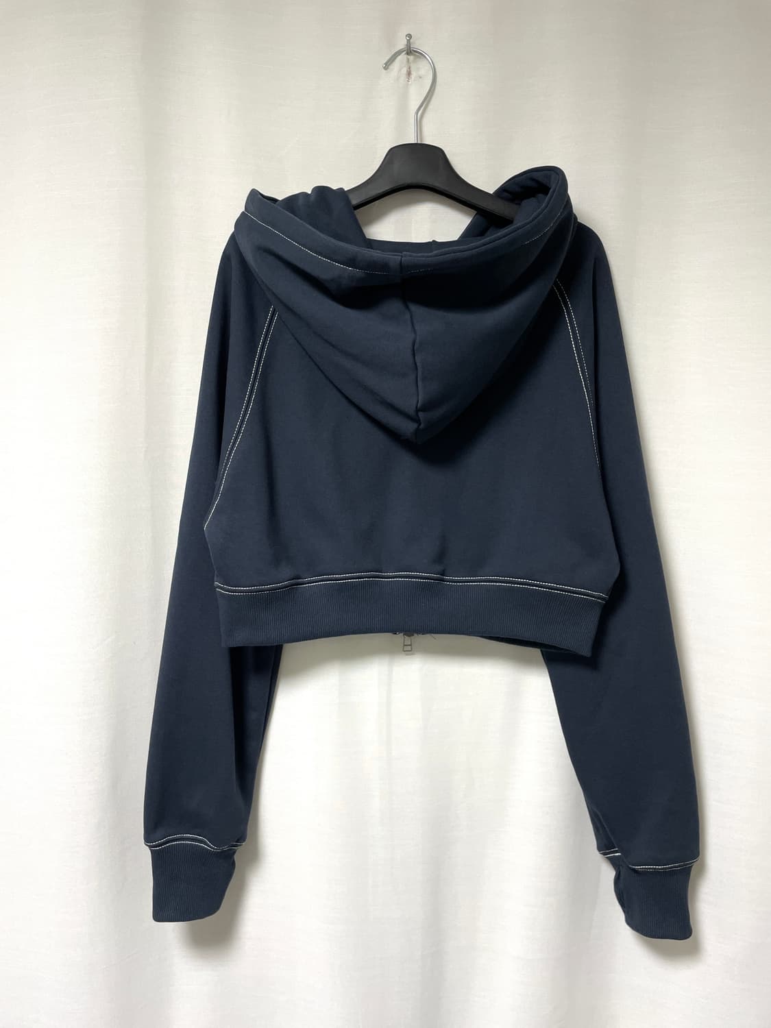 (미사용) HDEX 에이치덱스 여성 스티치 크롭 후드집업 L _ 네이비 상품이미지7