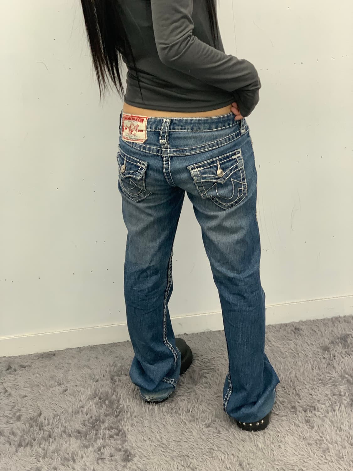 트루릴리전 로우라이즈 데님 상품이미지2