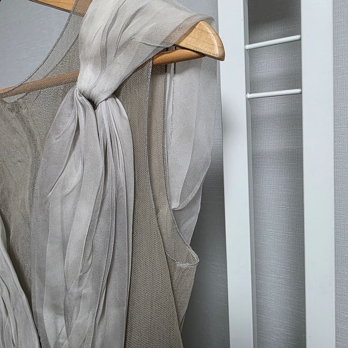 돌체앤가바나 아이보리 매듭 디자인 미니 원피스 상품이미지4