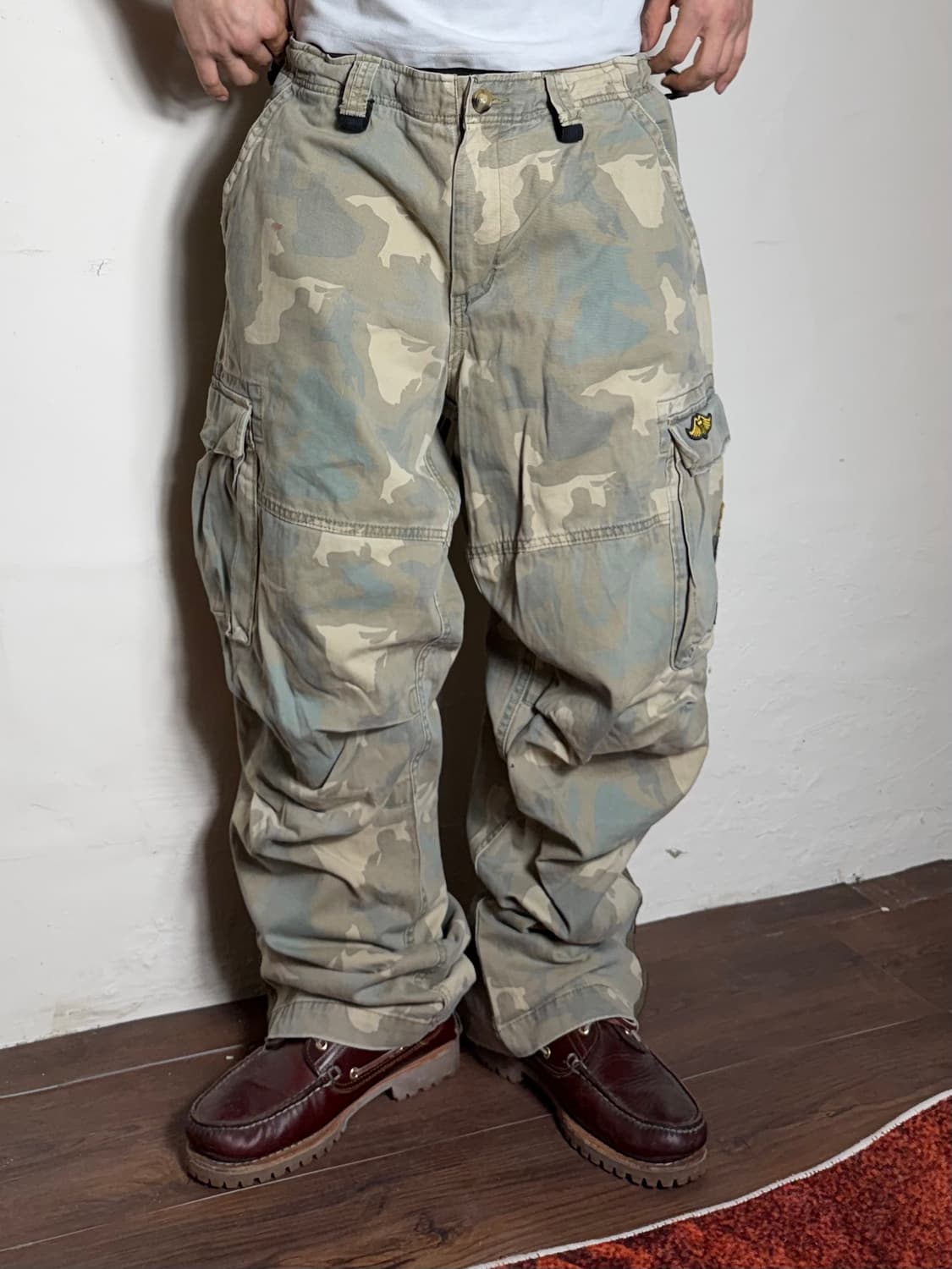 빈티지 카모 카고팬츠 상품이미지4